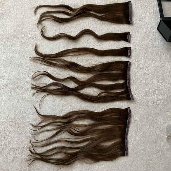 Zala Hair Extensions Chestnut Brown main image 10